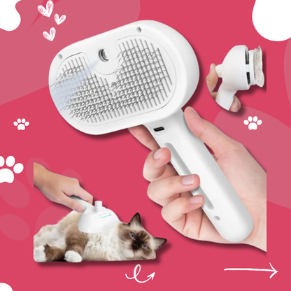 Ηλεκτρική Χτένα Περιποίησης με Ατμό για Σκυλάκια και Γατάκια