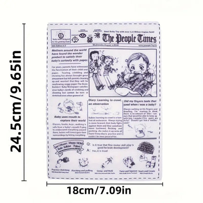 Παιχνίδι Εφημερίδα με ήχο Σκρίτσι-Σκρίτσι που Τρελένει Γατάκια & Σκυλάκια