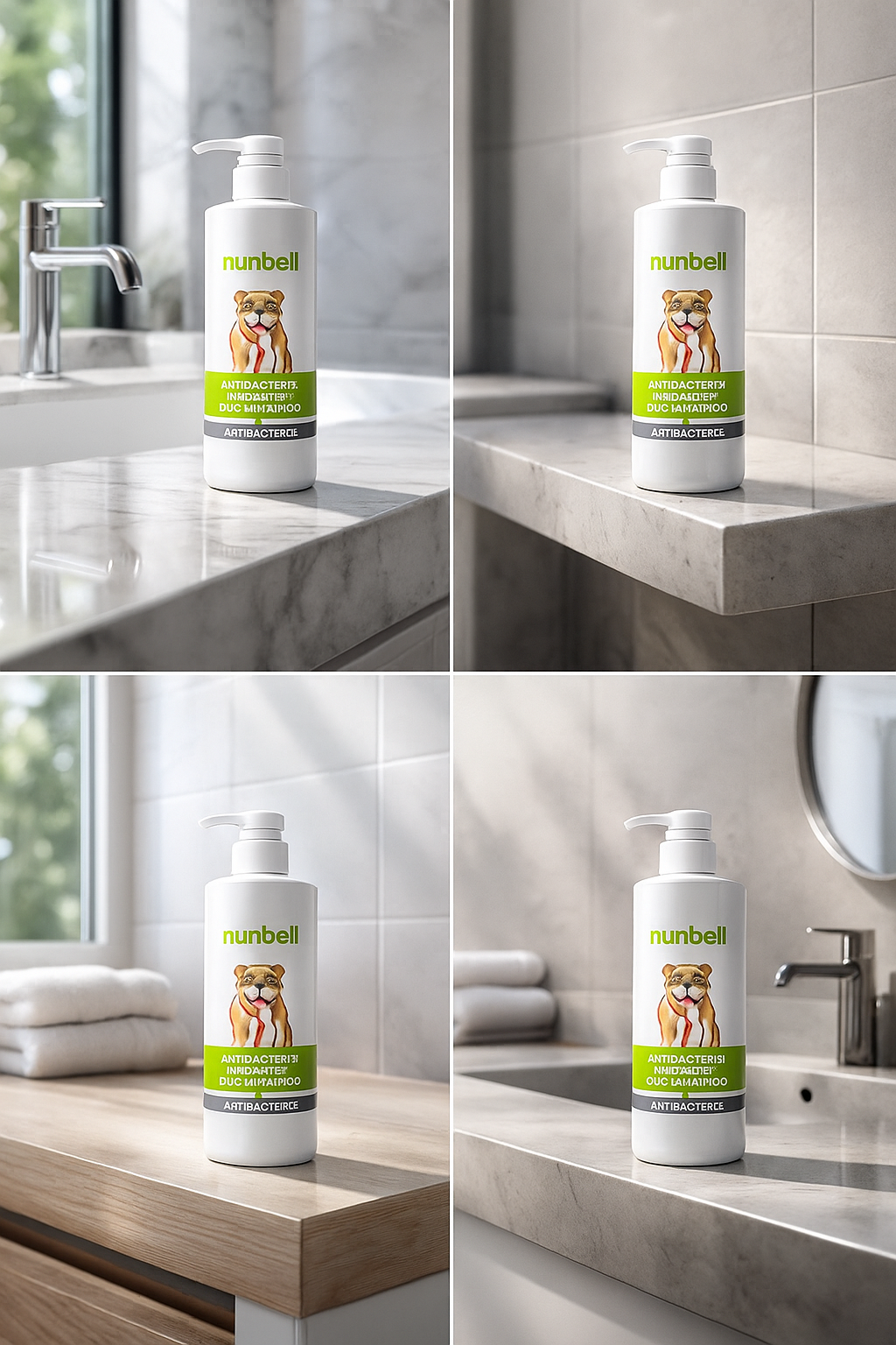 Σαμπουάν Καθαρισμού & Προστασίας Nunbell για Σκύλους – 330ml Ιδανικό για το βουρτσάκι DogCare