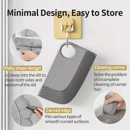 [Για Χαλιά και Πατάκια Αμαξιού] Εργαλείο Βούρτσα Αφαίρεσης Τριχών Κατοικιδίων