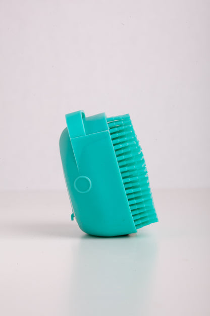 DogCare® Bath Kit (2 Βουρτσάκια Σιλικόνης Μπλε και Ροζ, Πετσέτα + Οδοντόβουρτσα)