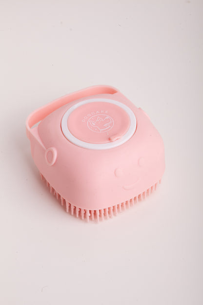 DogCare® Bath Kit (2 Βουρτσάκια Σιλικόνης Μπλε και Ροζ, Πετσέτα + Οδοντόβουρτσα)