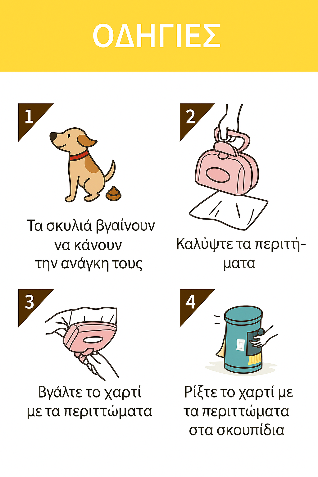 Συλλέκτης Ακαθαρσιών Σκύλου One-Touch (Ροζ / Ανοιχτό Μπλε)