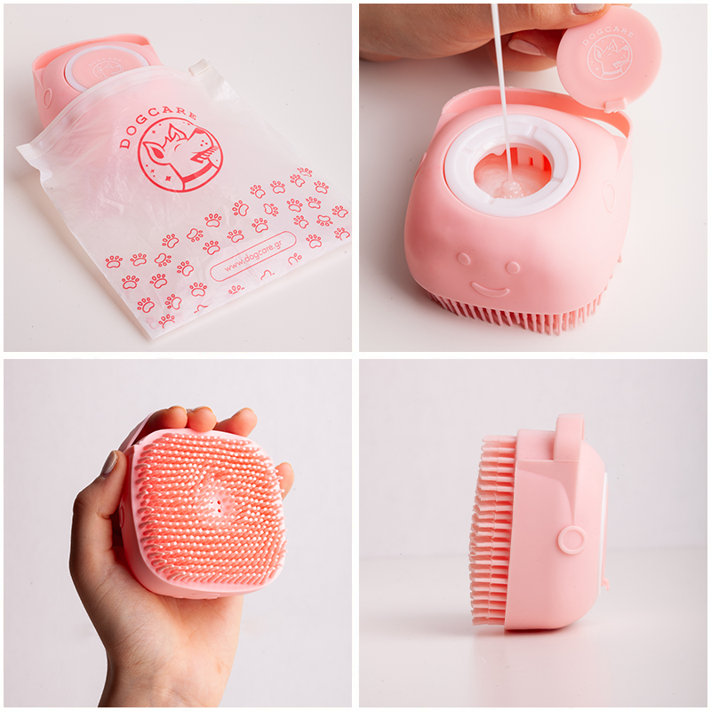 DogCare® Βουρτσάκι Σιλικόνης για Μπάνιο και Μασάζ